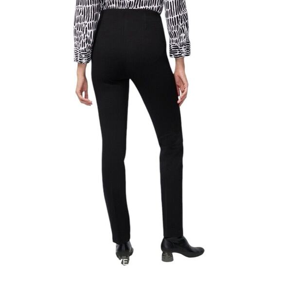 Chicos So Slimming Juliet Ponte Trim Detail Ankle Pants Size 16 NEW with tags - Picture 11 of 14